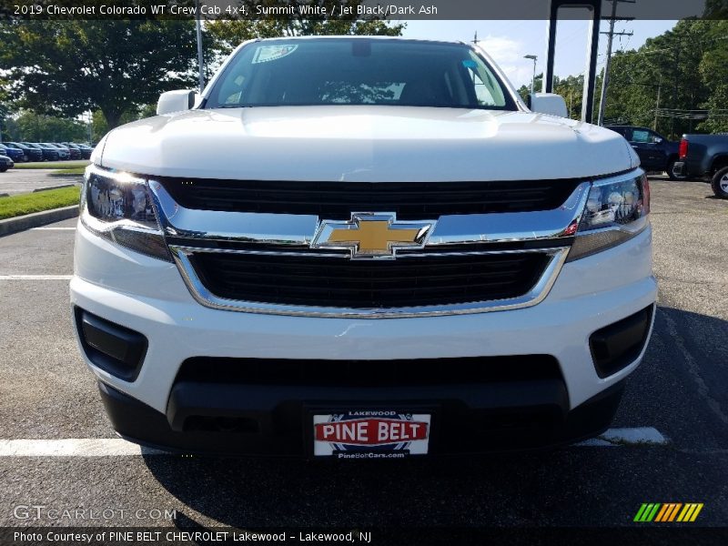 Summit White / Jet Black/Dark Ash 2019 Chevrolet Colorado WT Crew Cab 4x4
