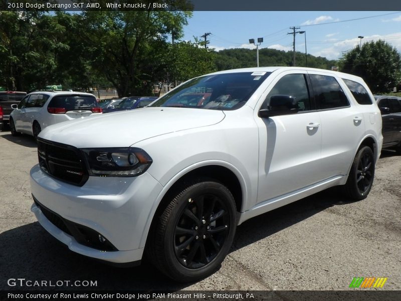 White Knuckle / Black 2018 Dodge Durango SXT AWD