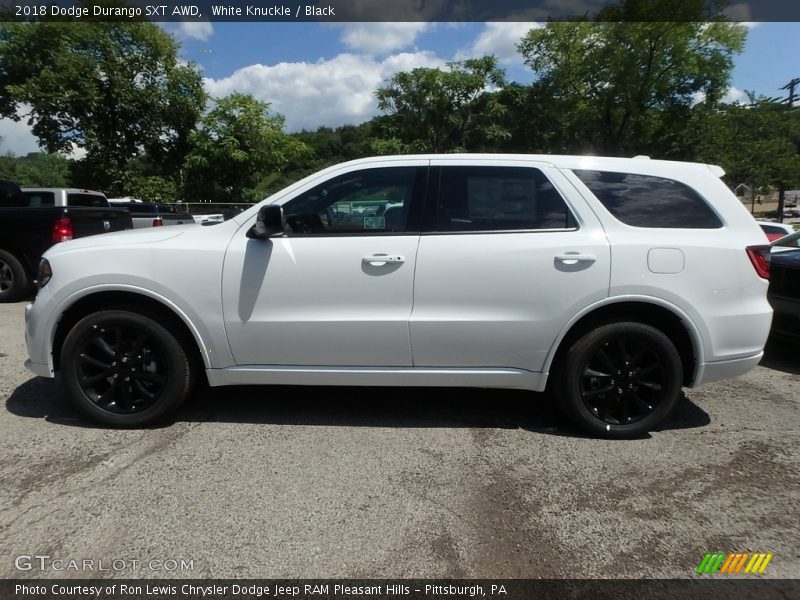 White Knuckle / Black 2018 Dodge Durango SXT AWD