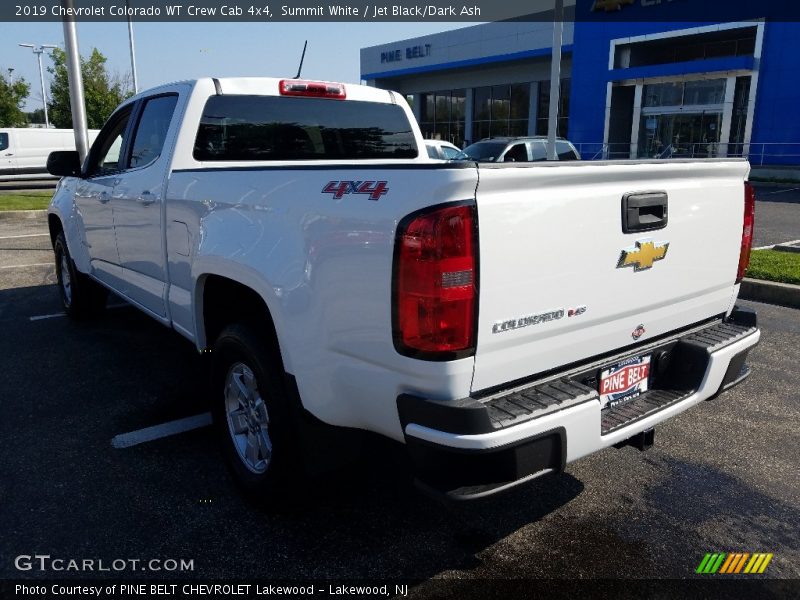 Summit White / Jet Black/Dark Ash 2019 Chevrolet Colorado WT Crew Cab 4x4