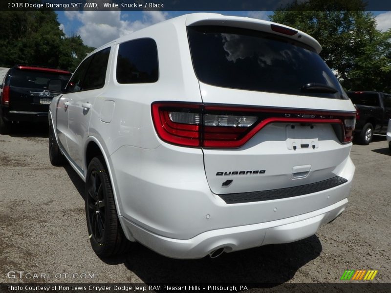 White Knuckle / Black 2018 Dodge Durango SXT AWD