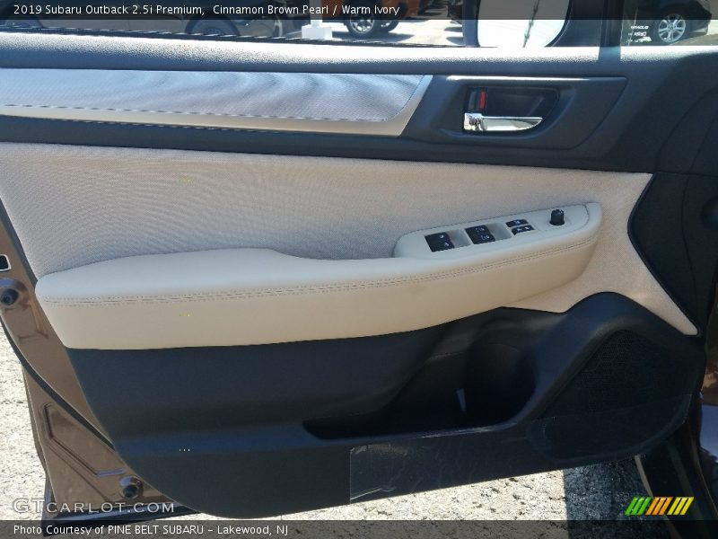 Cinnamon Brown Pearl / Warm Ivory 2019 Subaru Outback 2.5i Premium