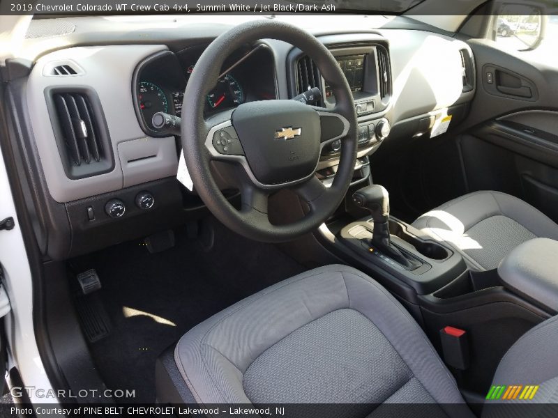  2019 Colorado WT Crew Cab 4x4 Jet Black/Dark Ash Interior