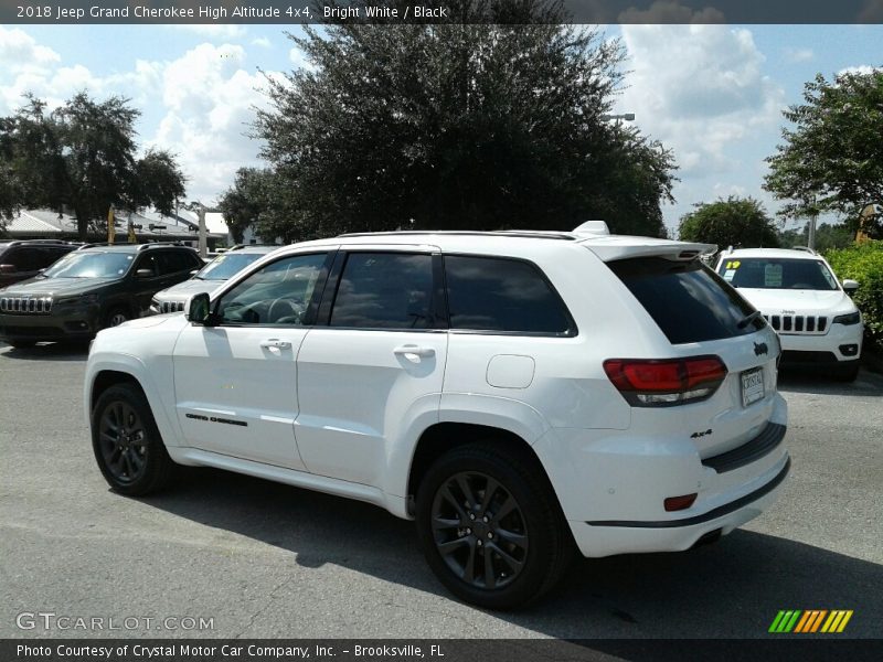 Bright White / Black 2018 Jeep Grand Cherokee High Altitude 4x4