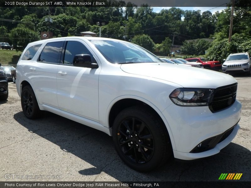White Knuckle / Black 2018 Dodge Durango SXT AWD