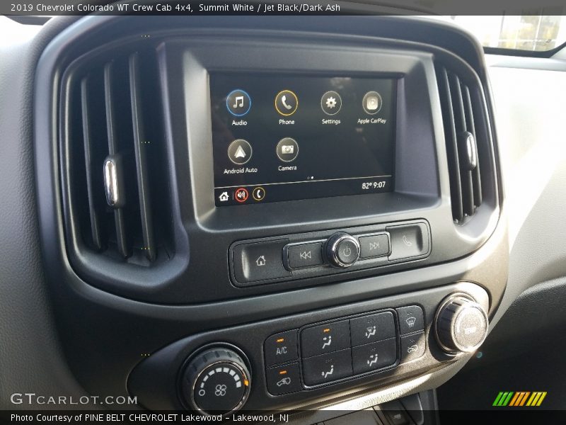 Summit White / Jet Black/Dark Ash 2019 Chevrolet Colorado WT Crew Cab 4x4