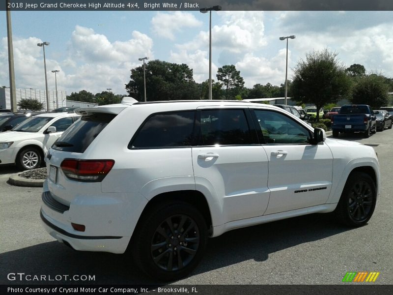 Bright White / Black 2018 Jeep Grand Cherokee High Altitude 4x4