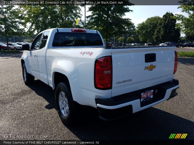 Summit White / Jet Black/Dark Ash 2019 Chevrolet Colorado WT Extended Cab 4x4