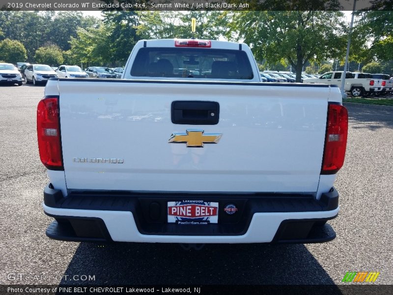 Summit White / Jet Black/Dark Ash 2019 Chevrolet Colorado WT Extended Cab 4x4