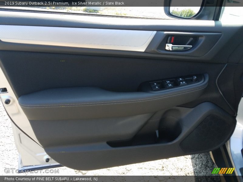 Ice Silver Metallic / Slate Black 2019 Subaru Outback 2.5i Premium