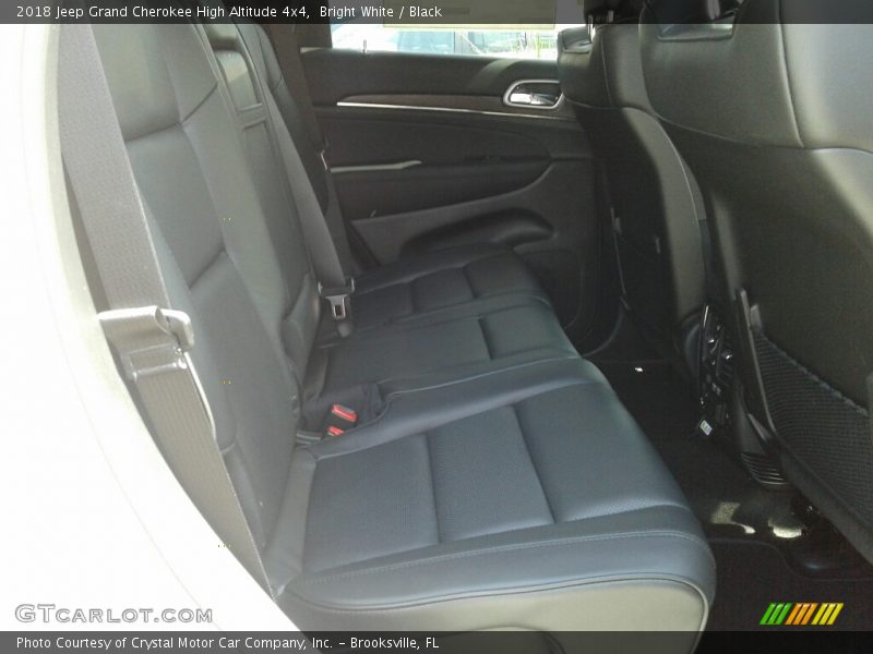 Bright White / Black 2018 Jeep Grand Cherokee High Altitude 4x4