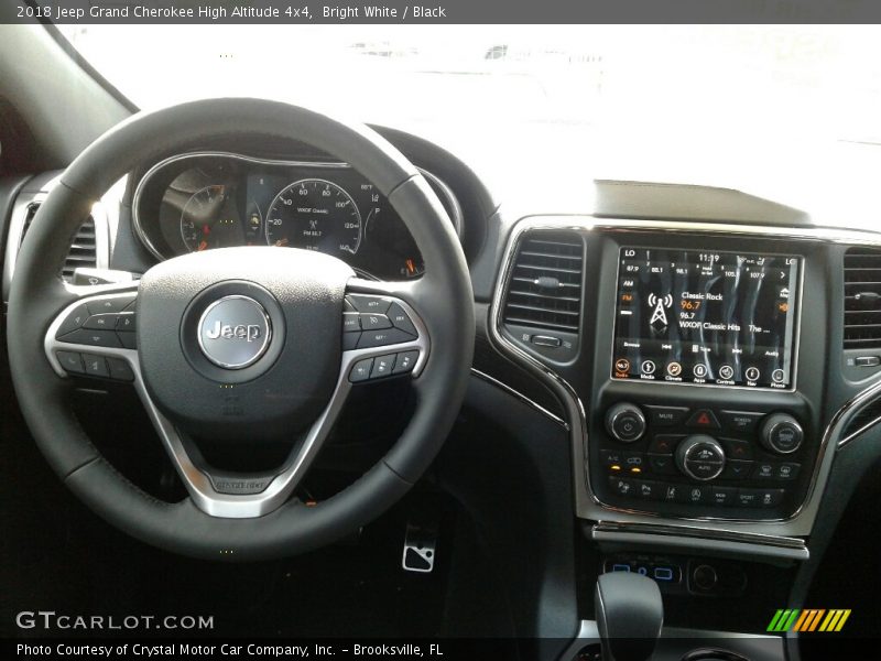 Bright White / Black 2018 Jeep Grand Cherokee High Altitude 4x4