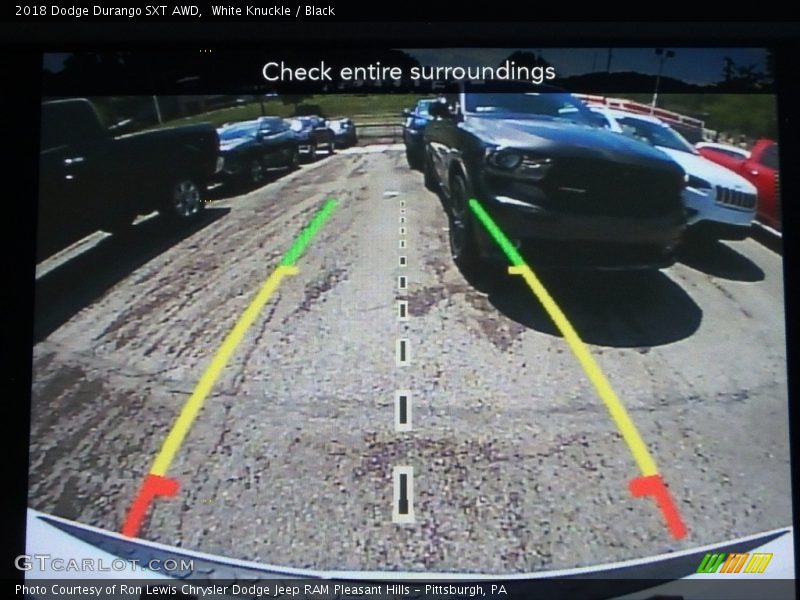 White Knuckle / Black 2018 Dodge Durango SXT AWD