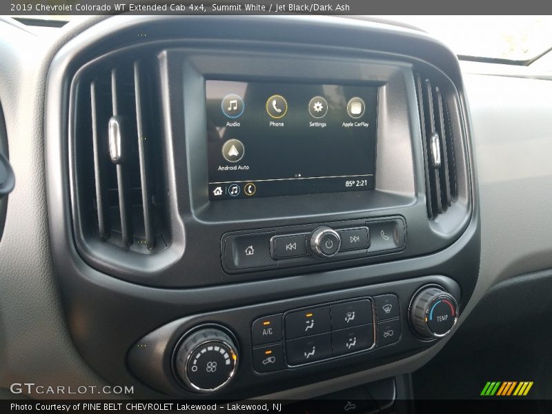 Summit White / Jet Black/Dark Ash 2019 Chevrolet Colorado WT Extended Cab 4x4