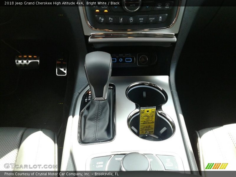 Bright White / Black 2018 Jeep Grand Cherokee High Altitude 4x4