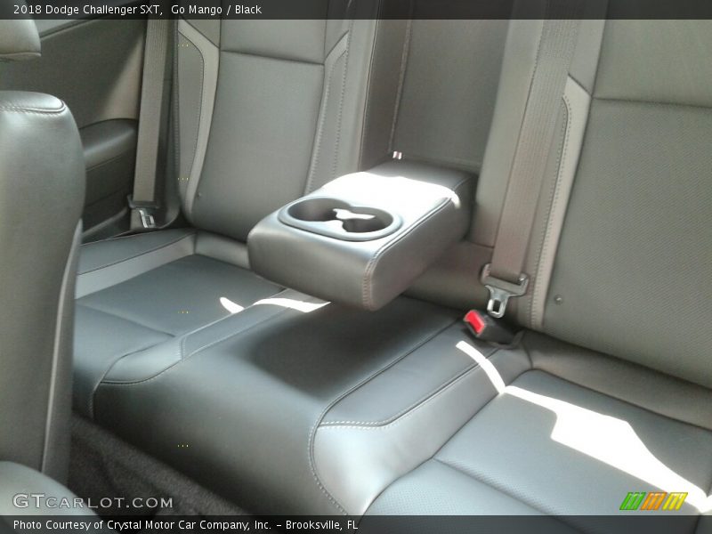 Go Mango / Black 2018 Dodge Challenger SXT