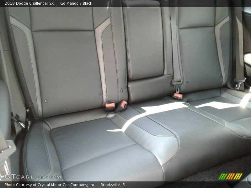 Go Mango / Black 2018 Dodge Challenger SXT