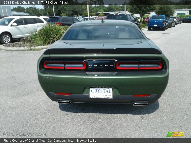 F8 Green / Black 2018 Dodge Challenger SXT