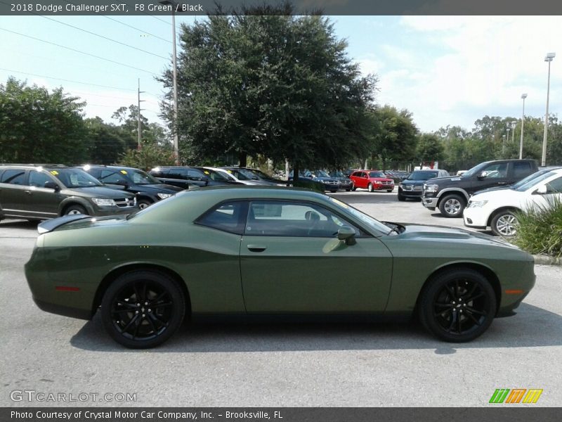 F8 Green / Black 2018 Dodge Challenger SXT