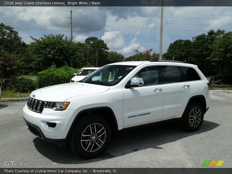 Bright White / Black 2018 Jeep Grand Cherokee Limited