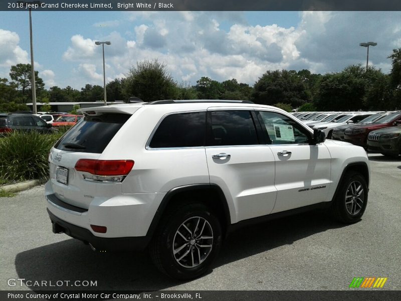 Bright White / Black 2018 Jeep Grand Cherokee Limited