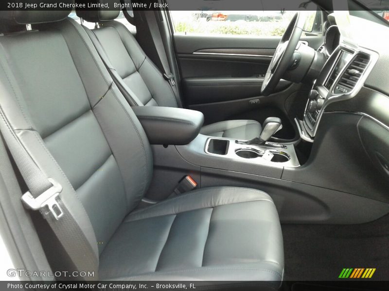 Bright White / Black 2018 Jeep Grand Cherokee Limited