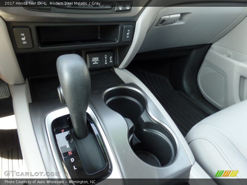 Modern Steel Metallic / Gray 2017 Honda Pilot EX-L