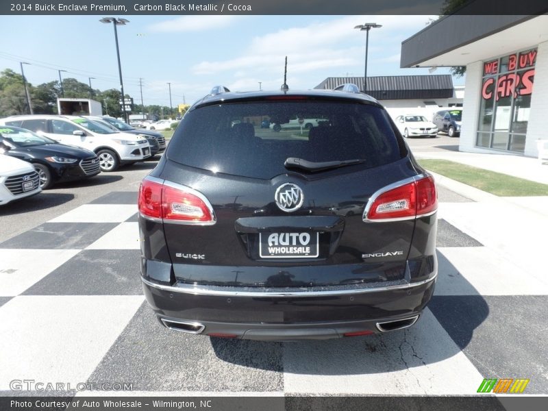 Carbon Black Metallic / Cocoa 2014 Buick Enclave Premium