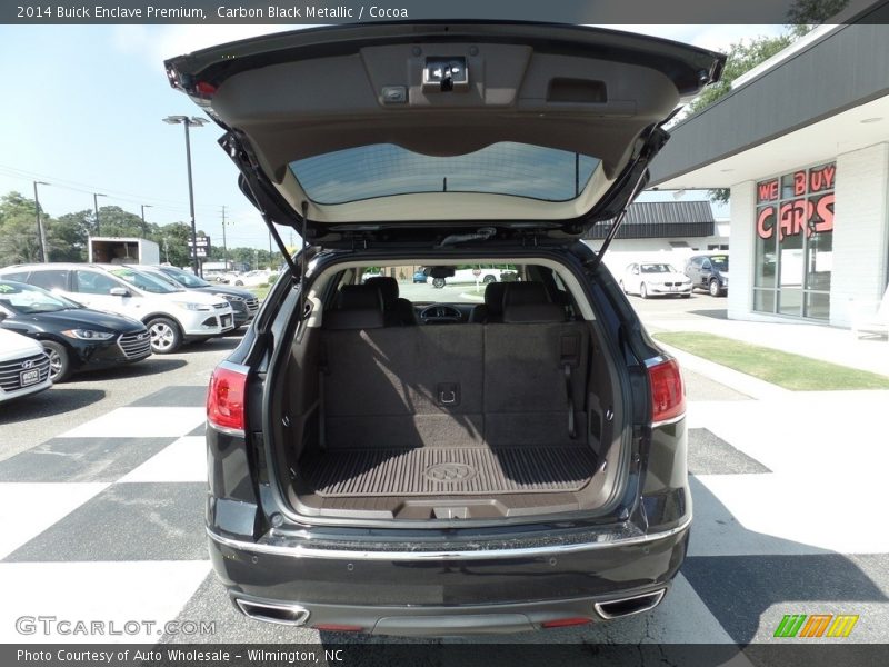 Carbon Black Metallic / Cocoa 2014 Buick Enclave Premium