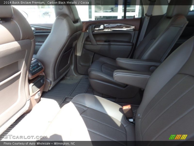 Carbon Black Metallic / Cocoa 2014 Buick Enclave Premium