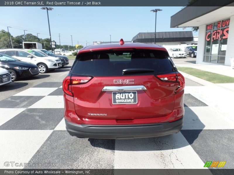 Red Quartz Tintcoat / ­Jet Black 2018 GMC Terrain SLE