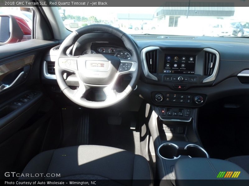 Red Quartz Tintcoat / ­Jet Black 2018 GMC Terrain SLE