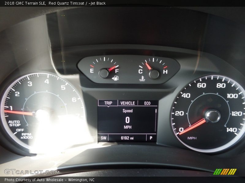 Red Quartz Tintcoat / ­Jet Black 2018 GMC Terrain SLE