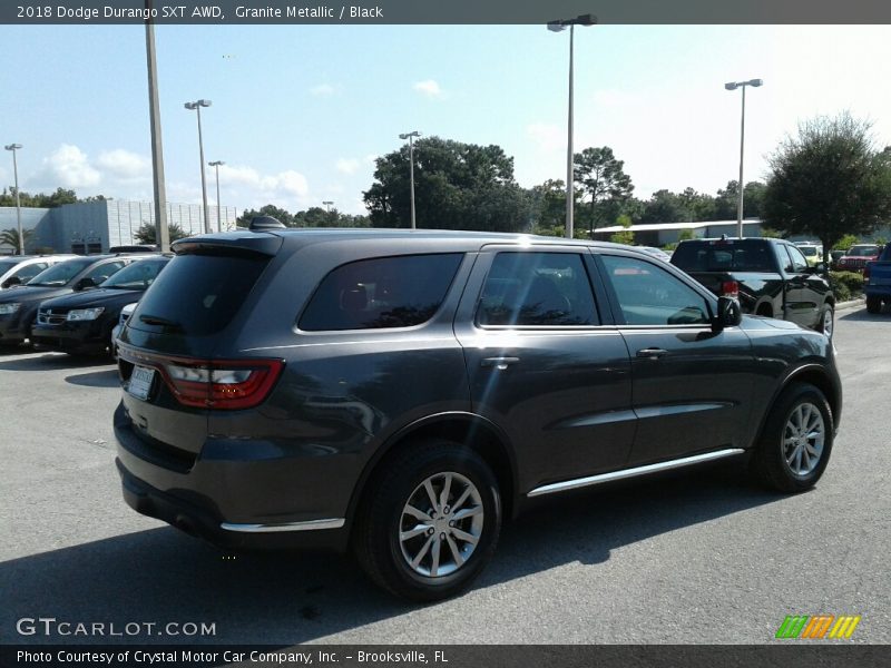 Granite Metallic / Black 2018 Dodge Durango SXT AWD