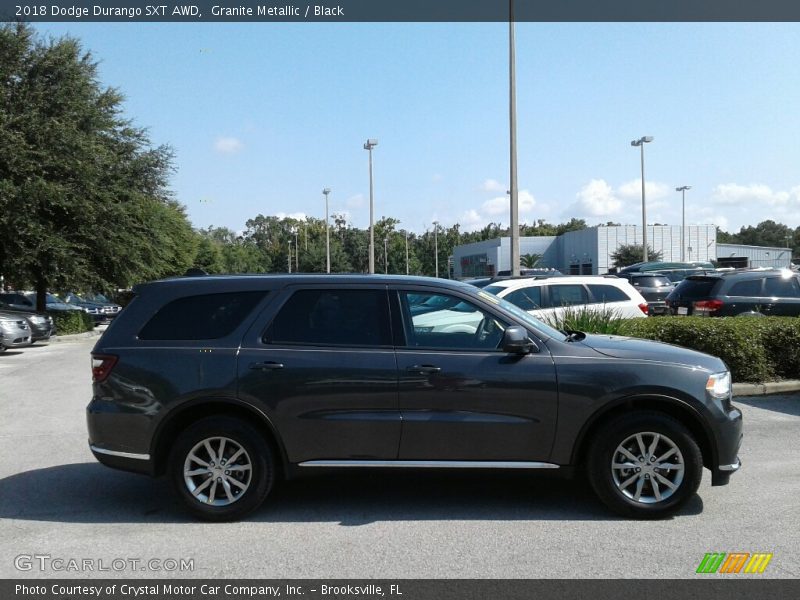 Granite Metallic / Black 2018 Dodge Durango SXT AWD
