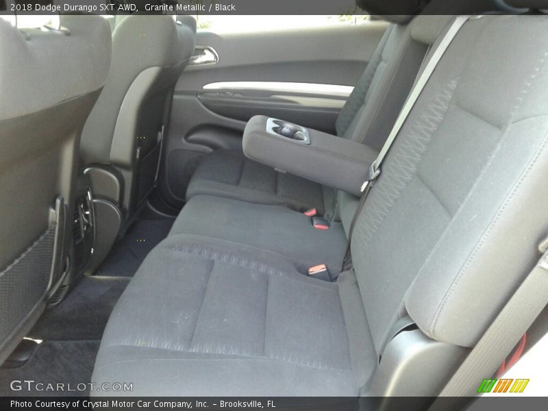 Granite Metallic / Black 2018 Dodge Durango SXT AWD