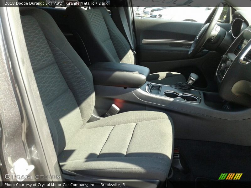 Granite Metallic / Black 2018 Dodge Durango SXT AWD