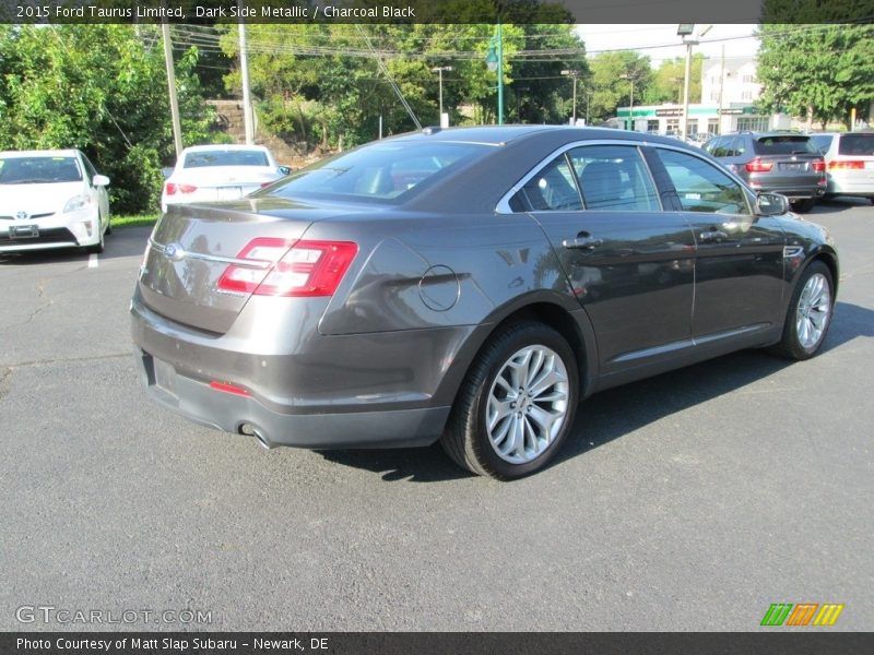 Dark Side Metallic / Charcoal Black 2015 Ford Taurus Limited