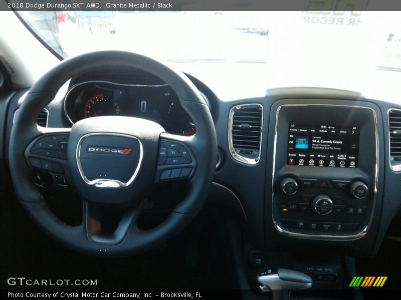 Granite Metallic / Black 2018 Dodge Durango SXT AWD