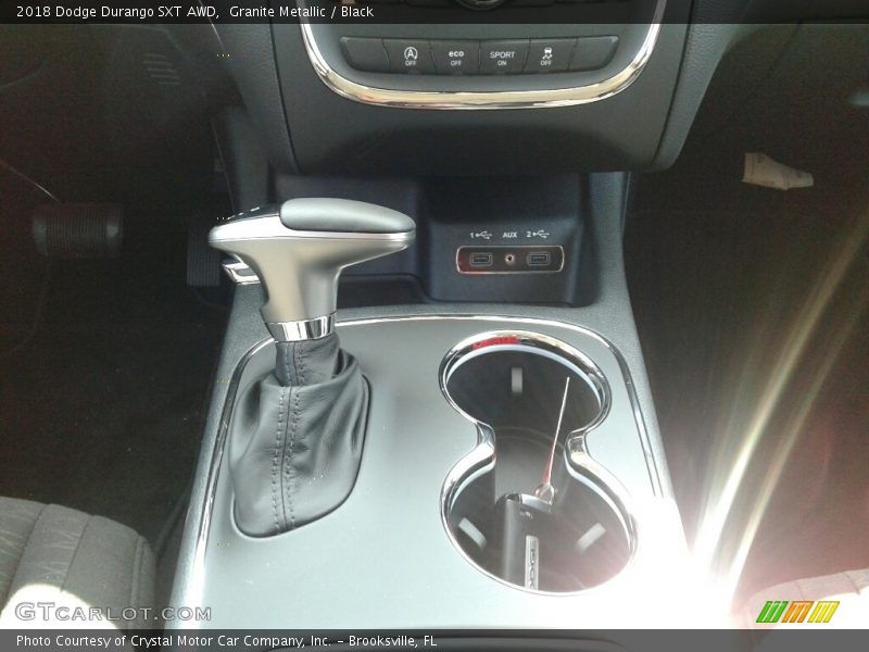 Granite Metallic / Black 2018 Dodge Durango SXT AWD