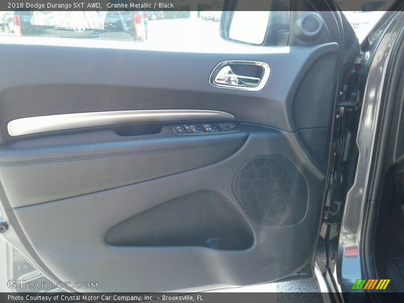 Granite Metallic / Black 2018 Dodge Durango SXT AWD