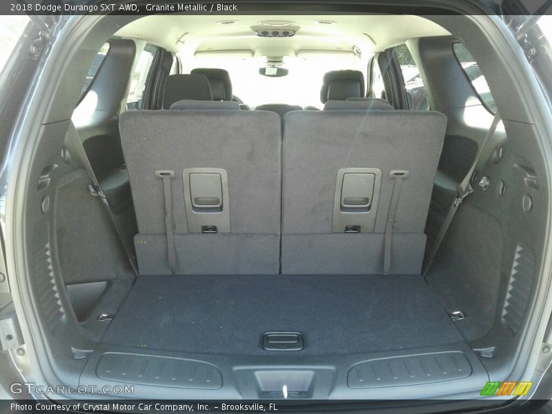 Granite Metallic / Black 2018 Dodge Durango SXT AWD