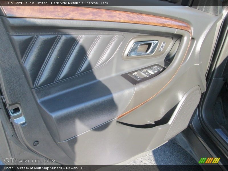 Dark Side Metallic / Charcoal Black 2015 Ford Taurus Limited