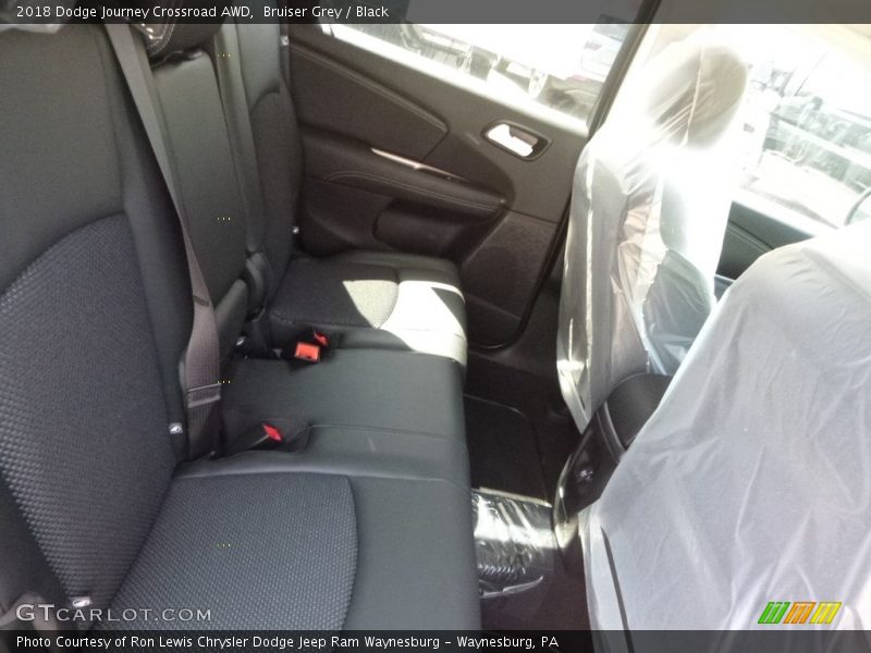 Bruiser Grey / Black 2018 Dodge Journey Crossroad AWD
