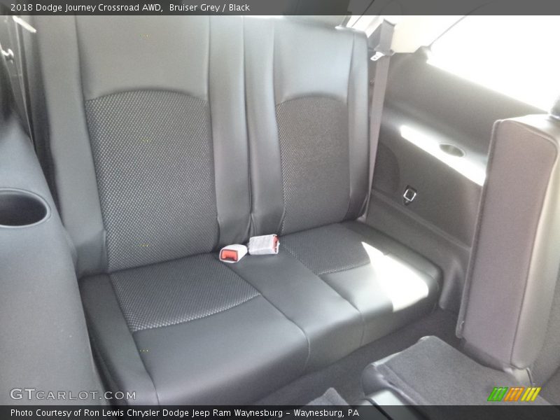 Bruiser Grey / Black 2018 Dodge Journey Crossroad AWD
