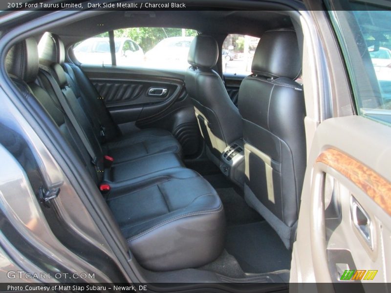 Dark Side Metallic / Charcoal Black 2015 Ford Taurus Limited