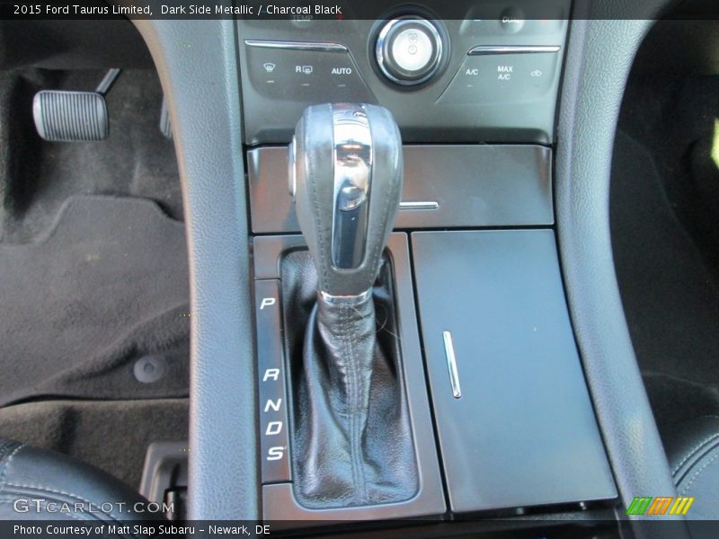 Dark Side Metallic / Charcoal Black 2015 Ford Taurus Limited