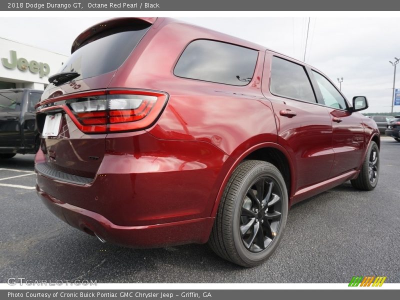 Octane Red Pearl / Black 2018 Dodge Durango GT