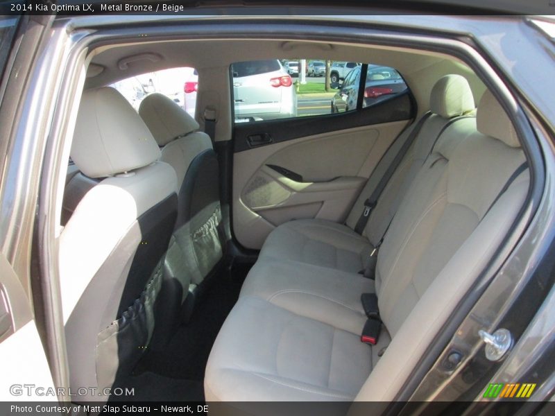 Metal Bronze / Beige 2014 Kia Optima LX