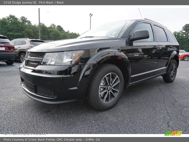 Pitch Black / Black 2018 Dodge Journey SE